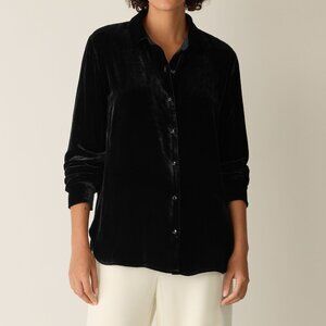 Velvet Classic Collar Shirt 3X New